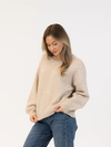 Bows Sweater in Beige