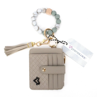 Calgary Bracelet Card Case in Khaki