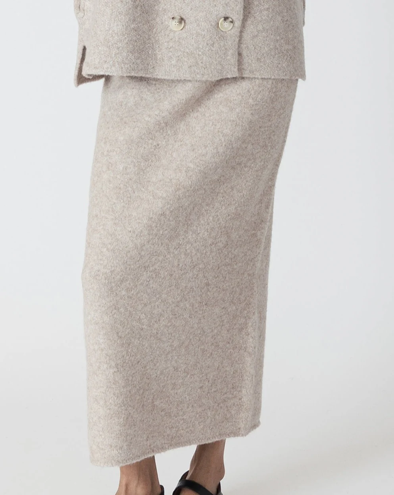 The Knox Skirt In Oat