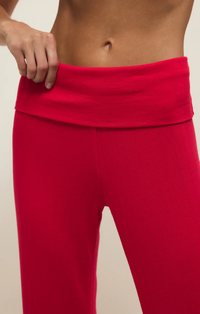 Essential Fold Over Pant | Kiss Me Red