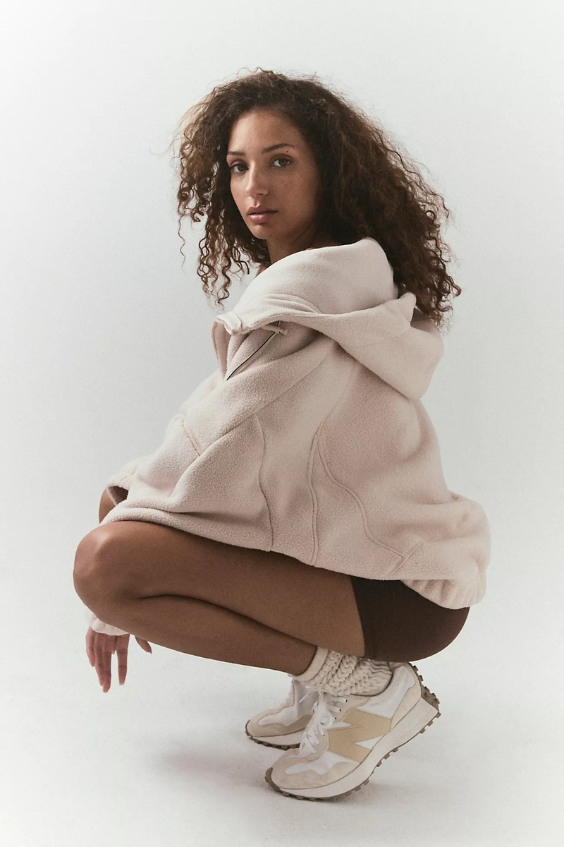 Wild and Free Fleece Pullover in Cashmere