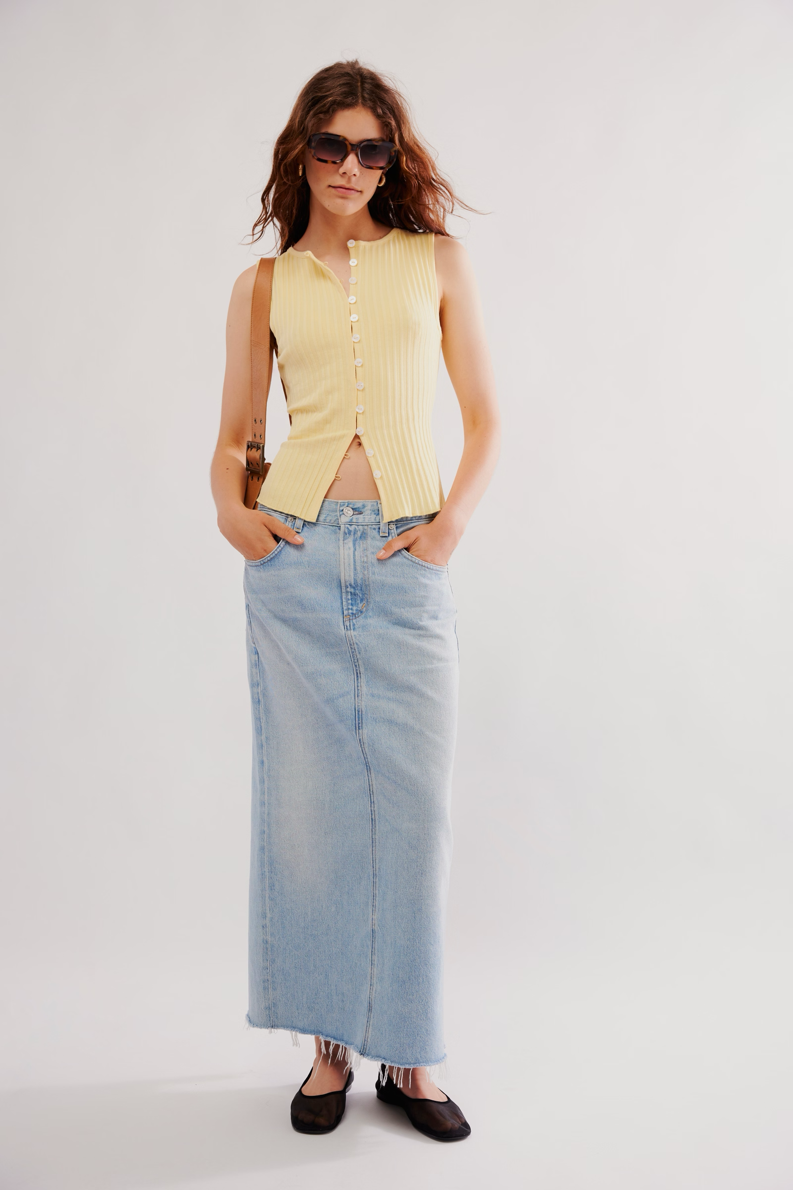 Tilly Vest | Mellow Yellow