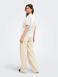 Happy Short Sleeve O-Neck Tee