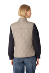 Beat01 Vest in Greige