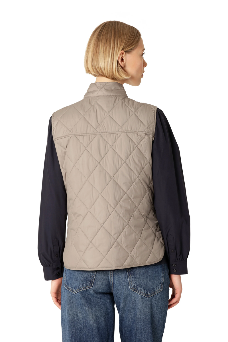 Beat01 Vest in Greige
