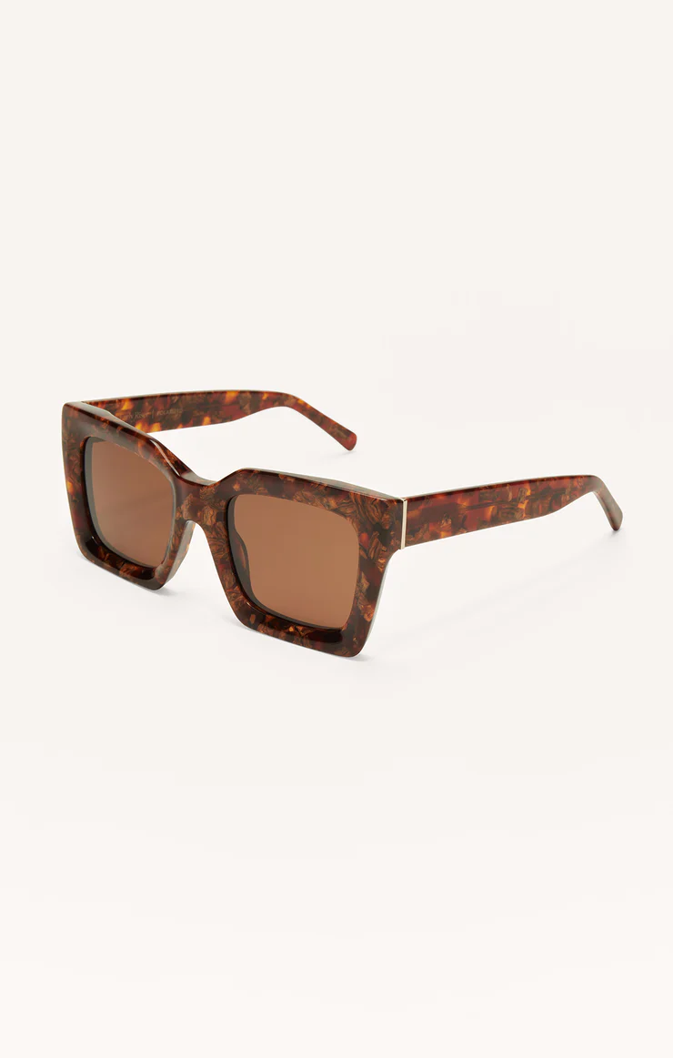 Early Riser Polarized Sunglasses in Tort Brown