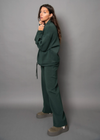 Victoria Luxe Soft Knit Pant in Pine