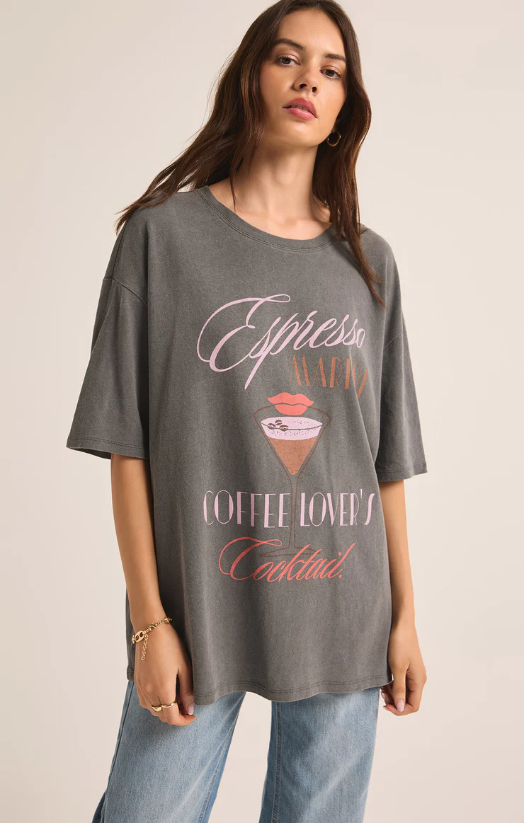 Espresso Martini Socal Oversized Tee