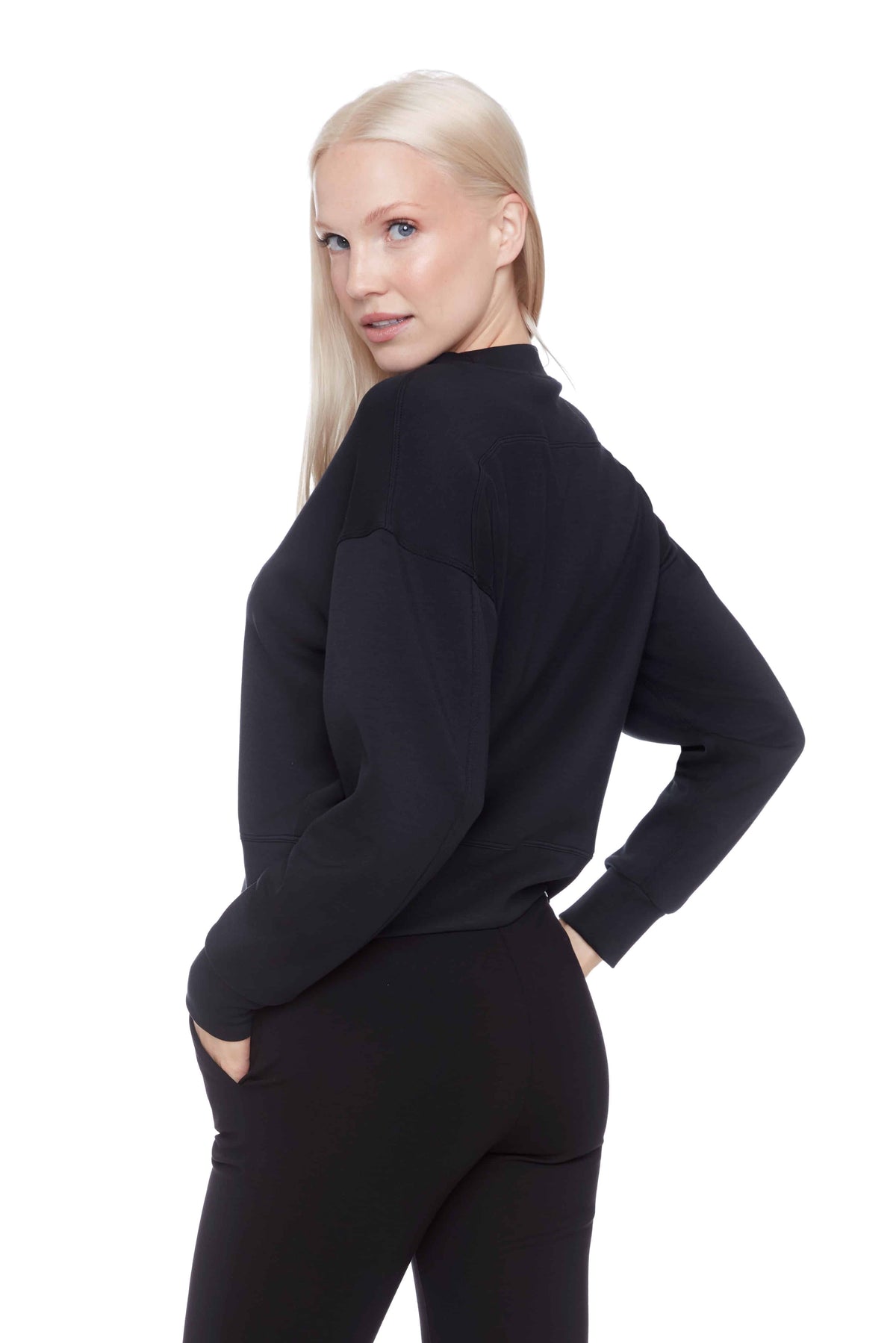 Alessia Solid Butter Sweatshirt