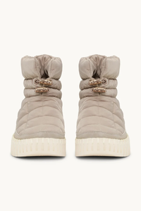 TULIP 6082 Quilted Winter Boot | Wheat Pearled Ivory
