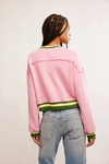 Rio Sweatshirt In Pinky Promise Combo