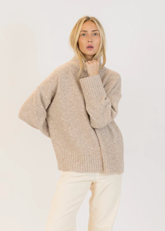 Oliver Luxe Mock Neck Sweater