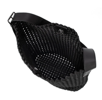 Osler Hobo Woven Tote in Black