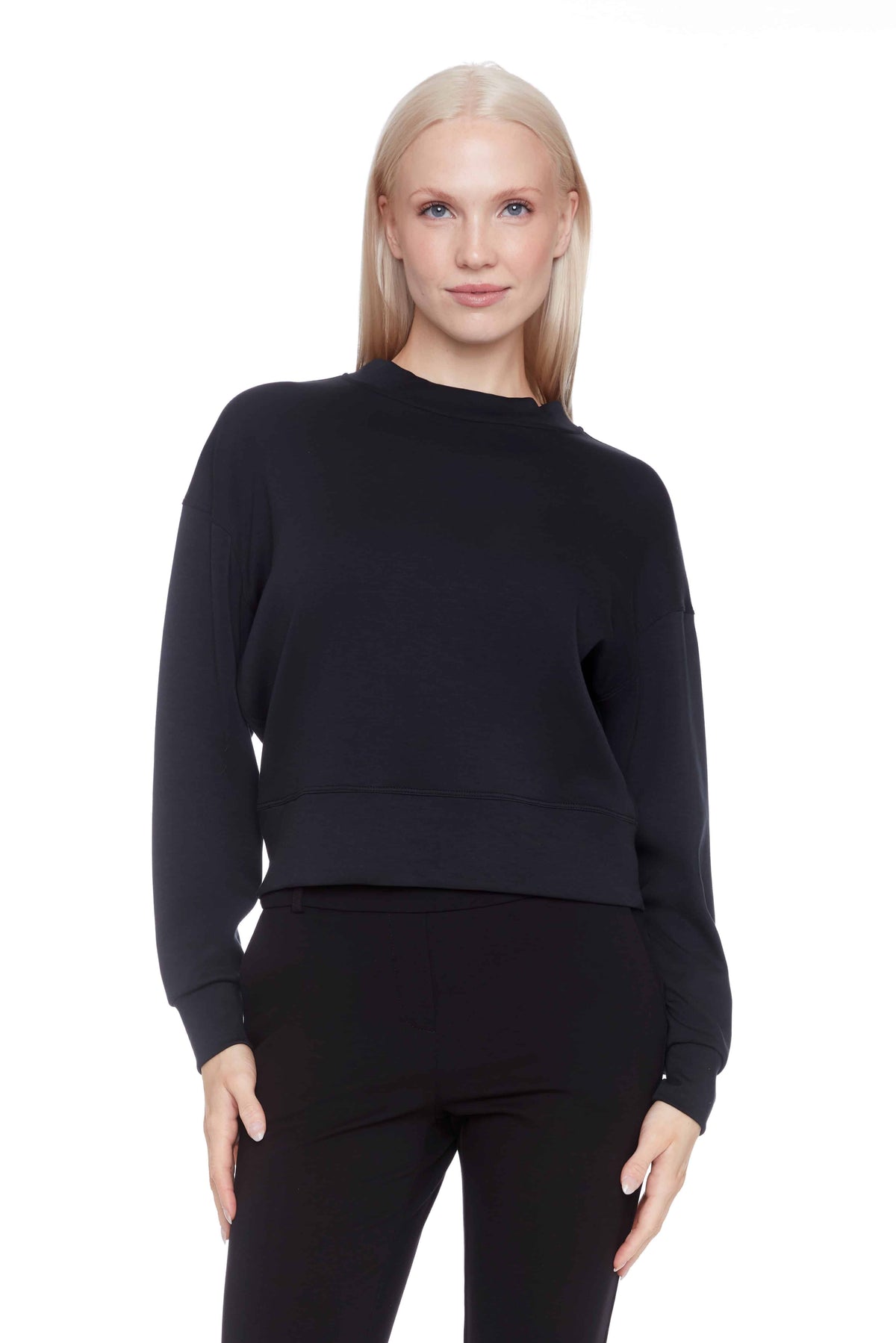 Alessia Solid Butter Sweatshirt