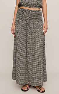 Brooke Gingham Maxi Skirt