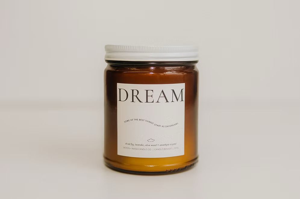 Dream Candle | Dried Fig, Lavender + Olive Wood | 9oz