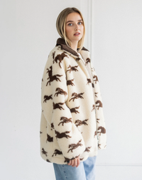 Wild Horse Long Sherpa Coat