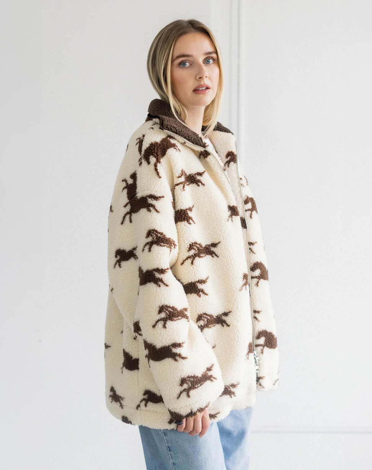 Wild Horse Long Sherpa Coat