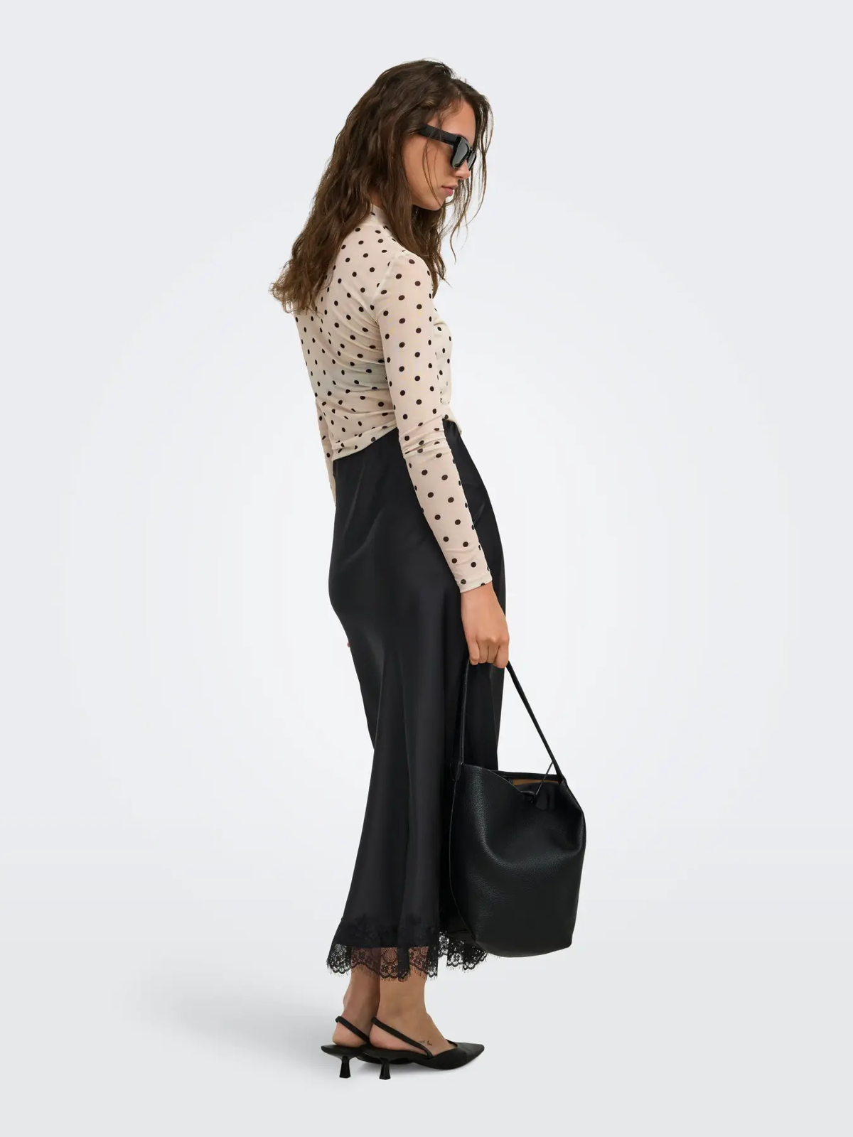 After Midnight Satin Skirt