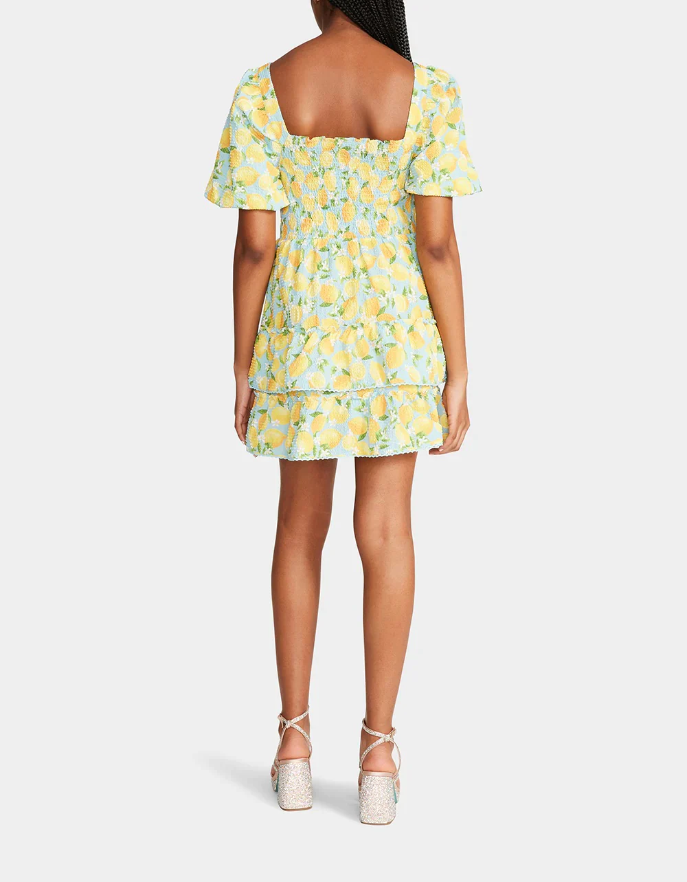 The Hayley Lemon Mini Dress