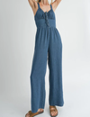 Archives Button Front Jumpsuit