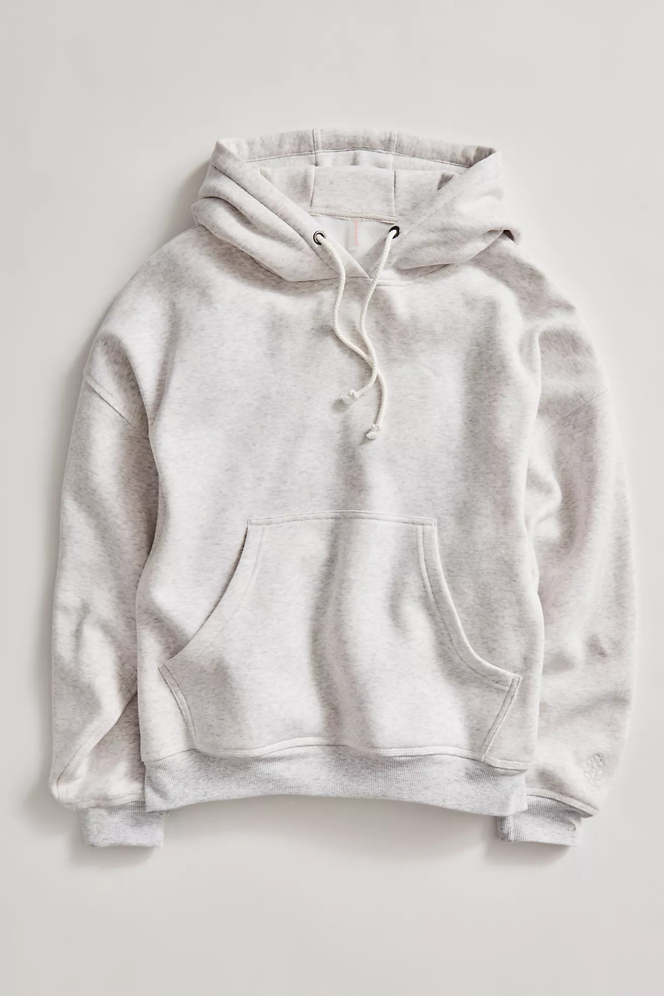 Final Call Hoodie | White Heather Grey