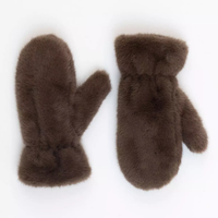 Luxe Faux Fur Mittens