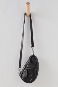 Coffee Date Mini Crossbody Bag / Black