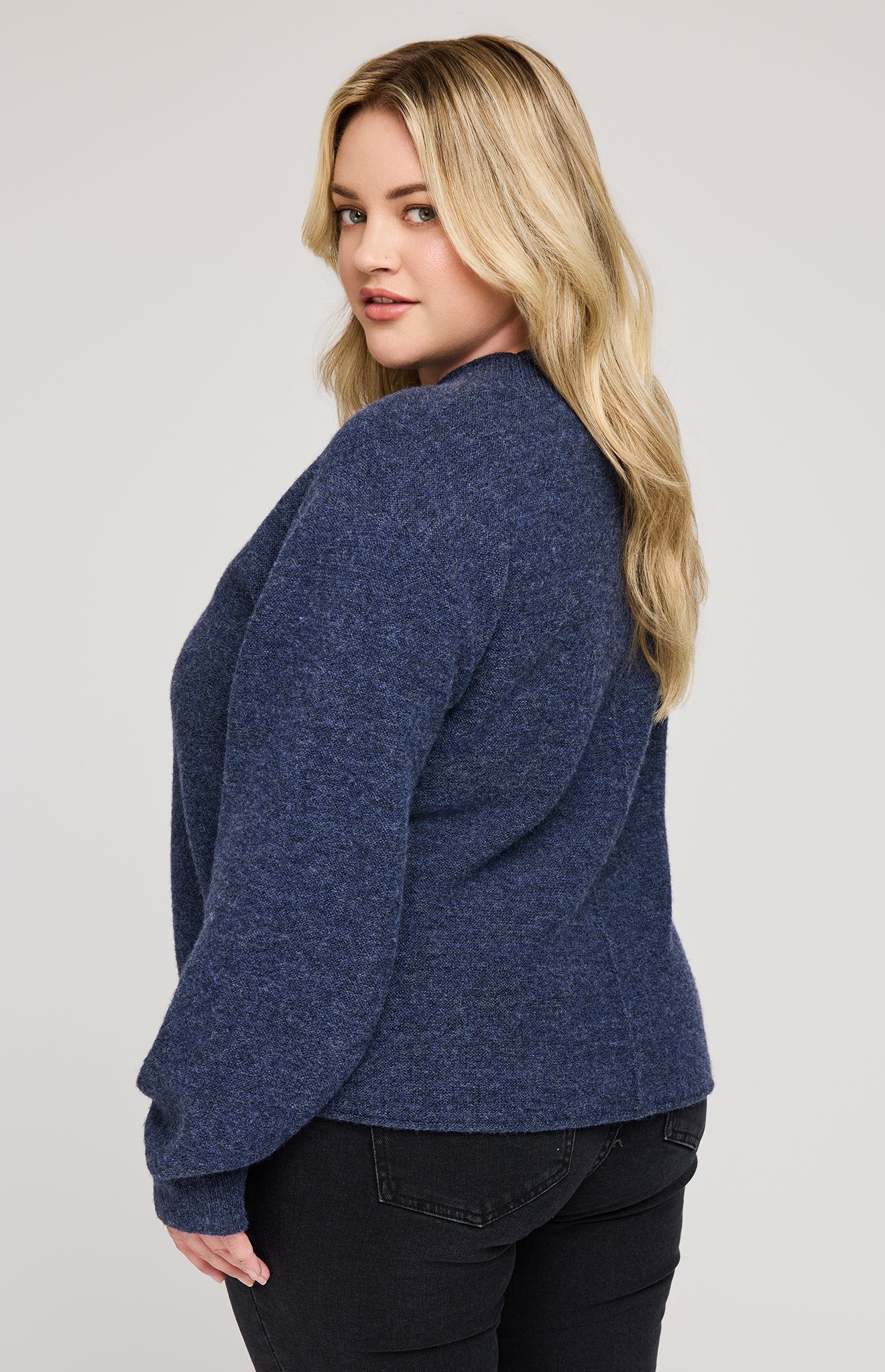Wanda Pull Over | Heather Blue