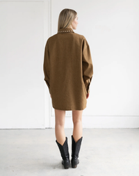 Pearl Shania Jacket | Khaki