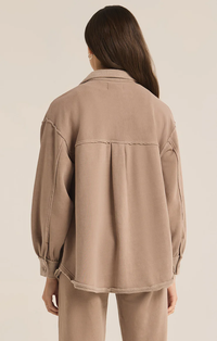 Abbott Longline Jacket | Latte