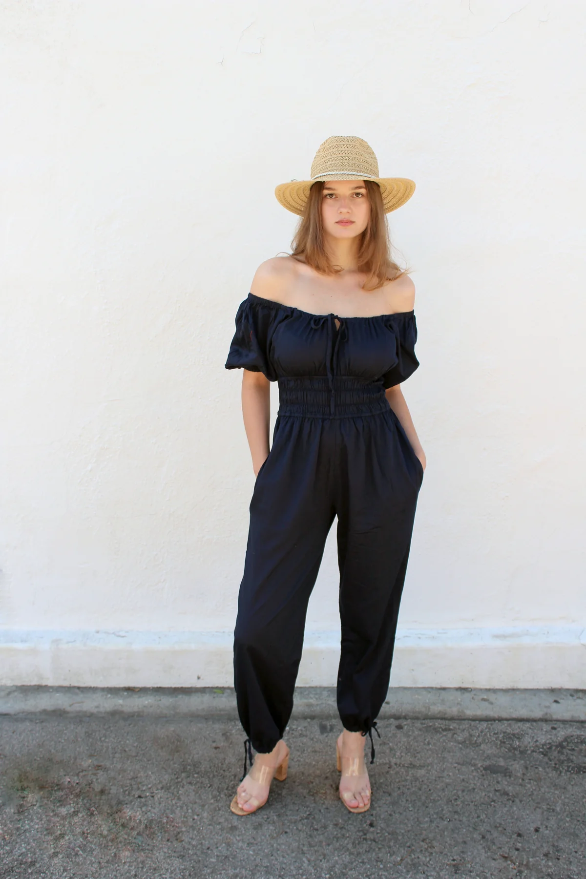 Luna Jumpsuit in Black