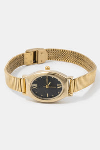 Rachel Vintage Oval Watch | Gold + Silver