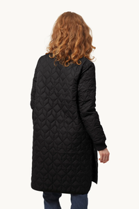 Art 06 Quilted Jacket  in Black