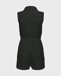 Dress Playsuit in Black