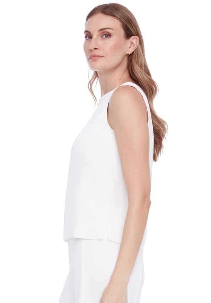 Gianna Solid Vegan Silk Tank