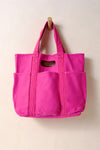 Caravan Canvas Tote in Cotton Candy