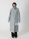 Delany Whip Stitch Coat + Scarf