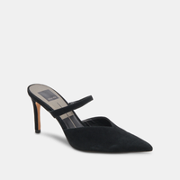 Kanika in Black Suede