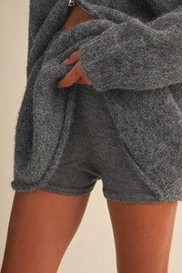 Sabrina Sweater Set in Charcoal