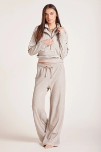 Wide Leg Lounger Pant | light Taupe