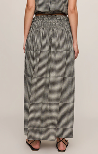 Brooke Gingham Maxi Skirt