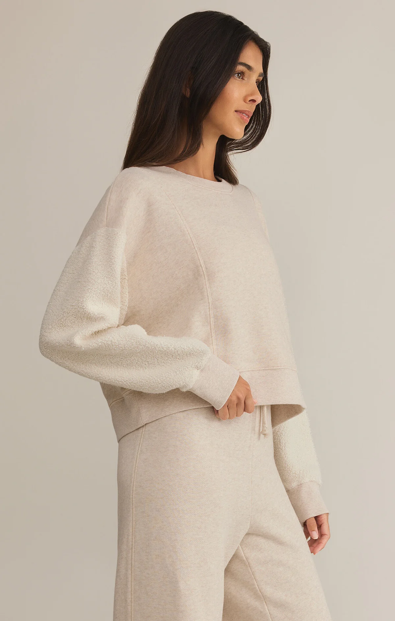 Lax Sweater In Oatmeal Heather