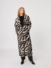 Rashad Long Cardigan | Shadow Zebra