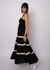 Ari Cotton Voile Tier Dress