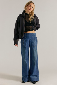 WTF Breezy Denim Pull-On Jeans | Cobalt Blue