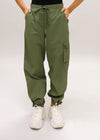 Stacia Cargo Pocket Pant in Olive