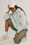 Wild and Free Fleece Pullover in Green Tea