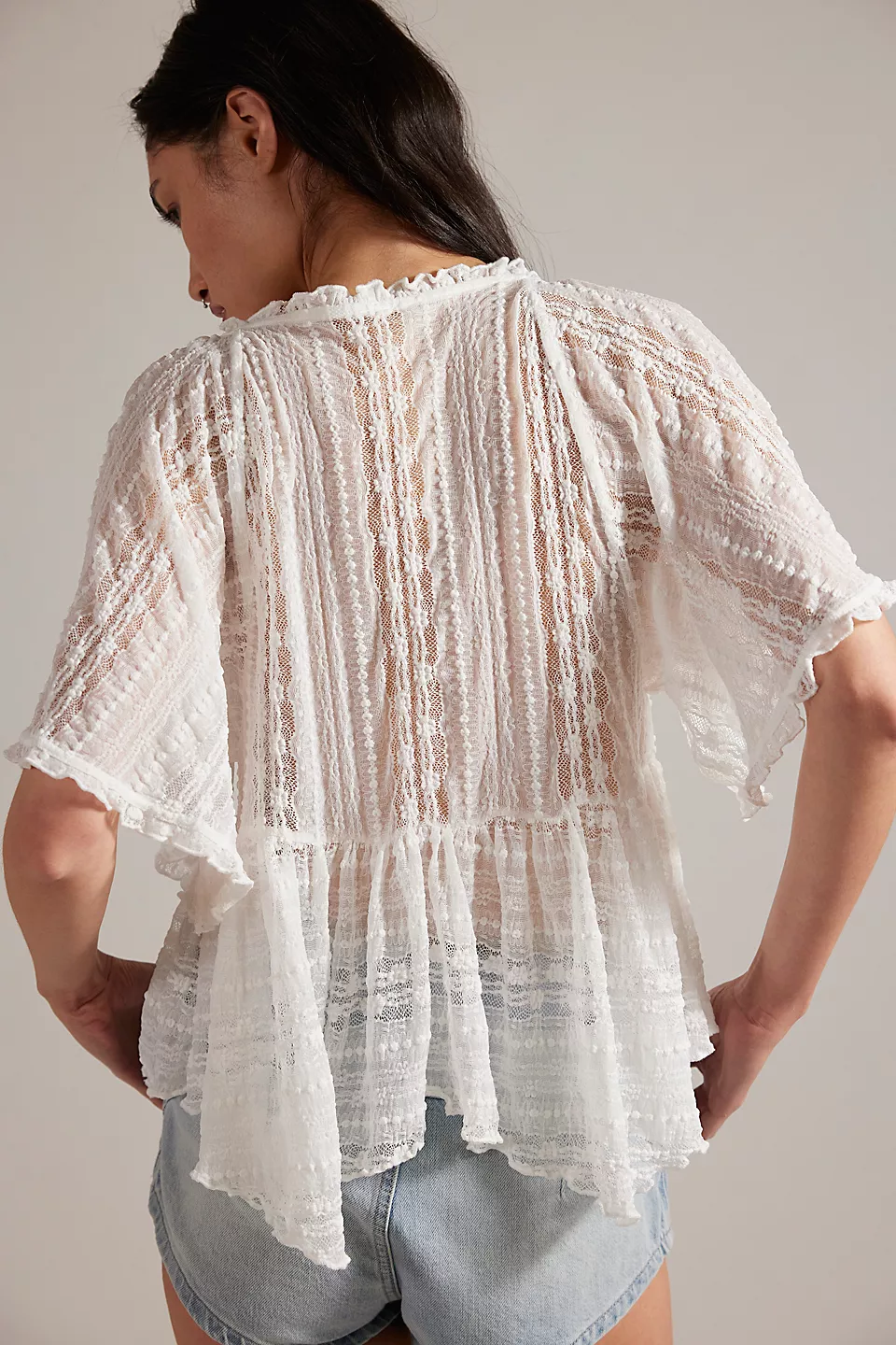 In Your dreams Lace Top | Clean Ivory