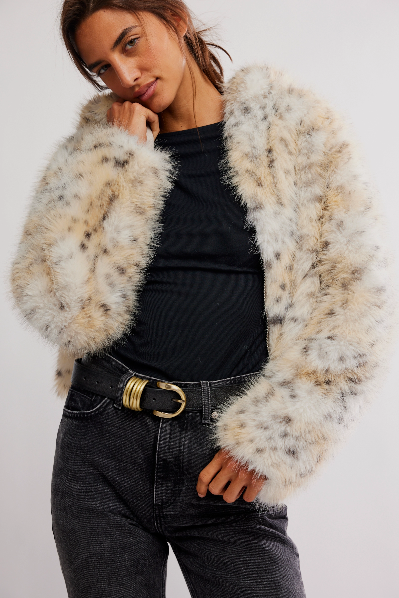 Rori Leather Belt in Black
